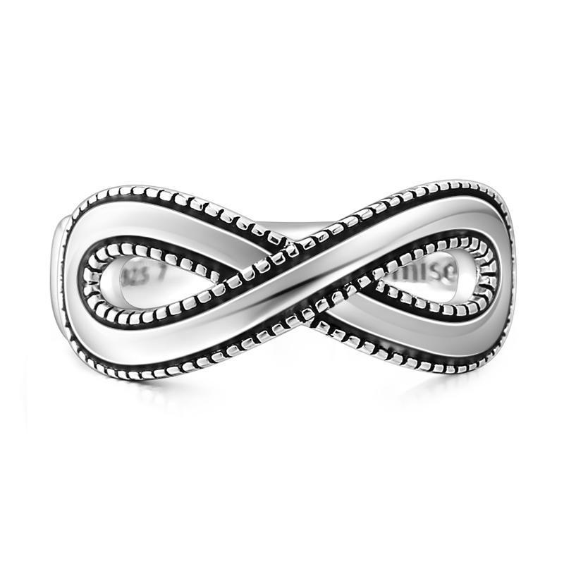 Infinite Ring Male 925 Sterling Silver