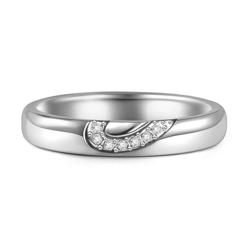 Love Couple Ring Female 925 Sterling Silver