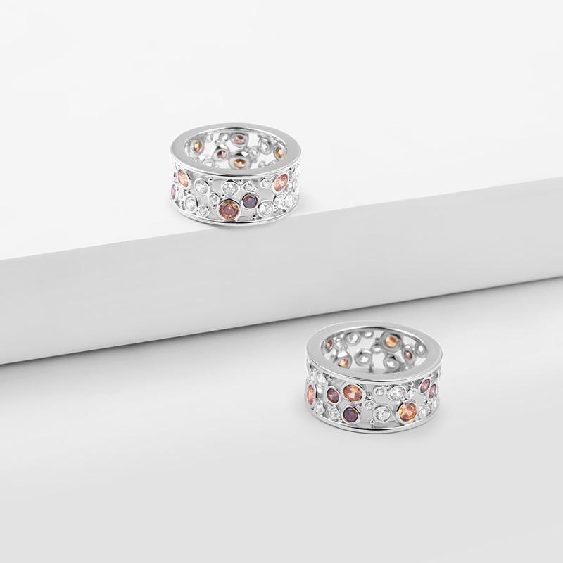Halo Ring Female 925 Sterling Silver