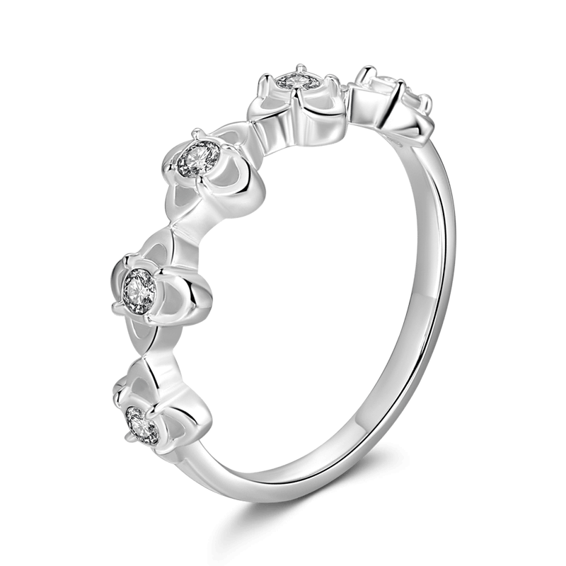 So Much Flowers Ring 925 Sterling Silver