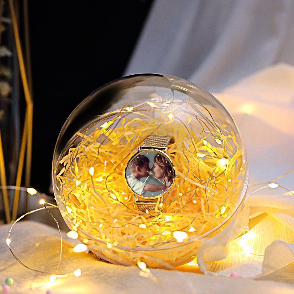 Transparent Round Plastic Ball Color Light String Wood Color Raffia Shredded Paper Silk Three-piece Suit Creative Gift Combination - soufeelus