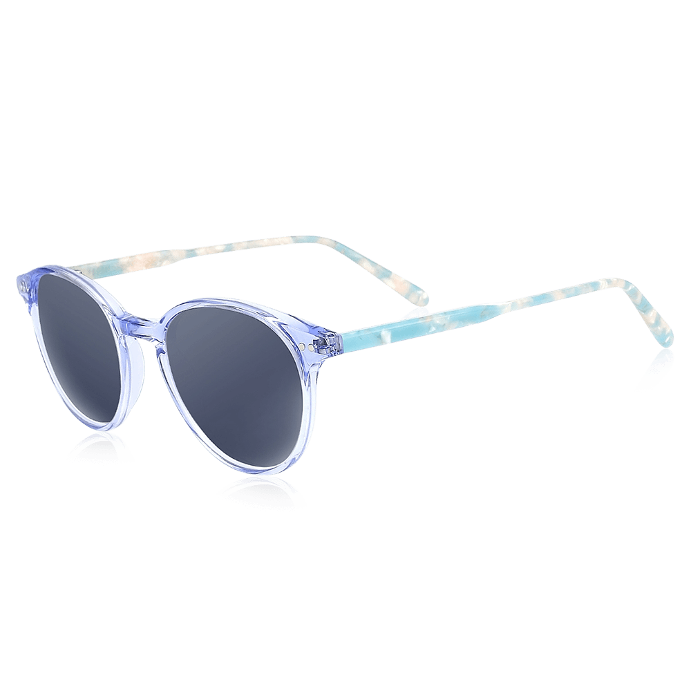 Women's Sunglasses with Plank Frame and Polycarbonate Lenses - soufeelus