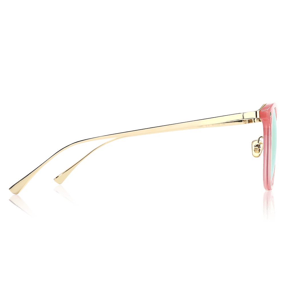 Women's Sunglasses with Polycarbonate Lenses and TR & Metal Frame - soufeelus