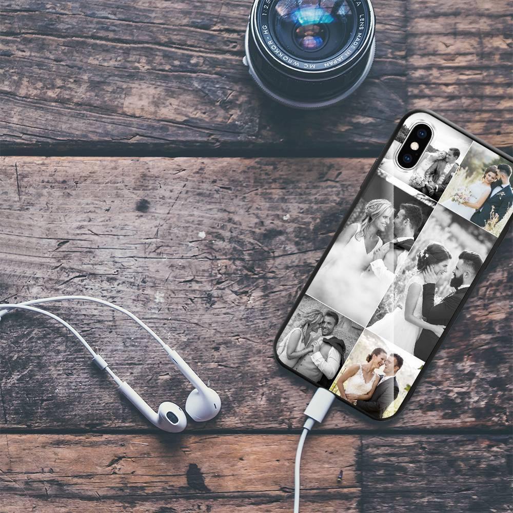 iPhoneX Custom Photo Protective Phone Case - Glass Surface - 6 Pictures - soufeelus