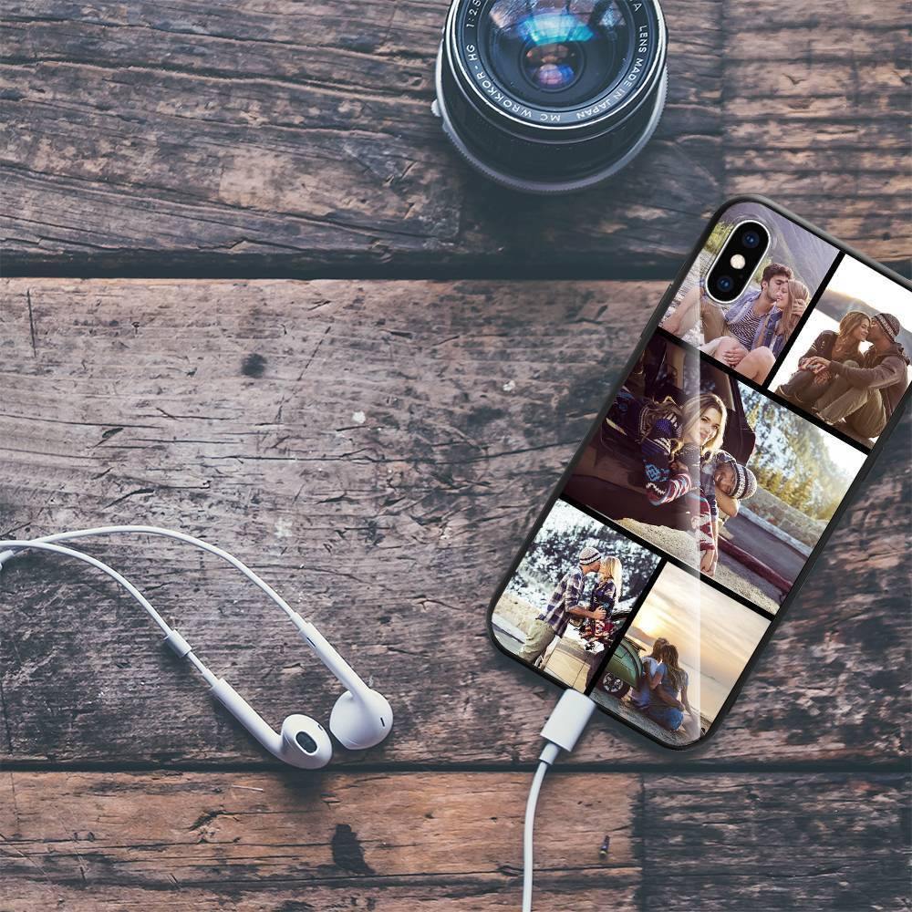 iPhoneX Custom Photo Protective Phone Case - Glass Surface - 5 Pictures - soufeelus