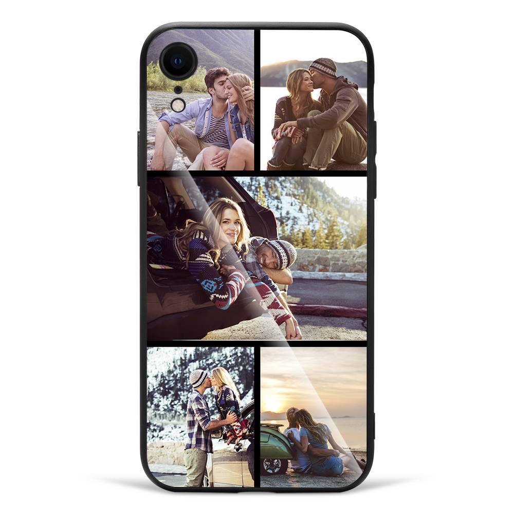 iPhoneX Custom Photo Protective Phone Case - Glass Surface - 5 Pictures - soufeelus