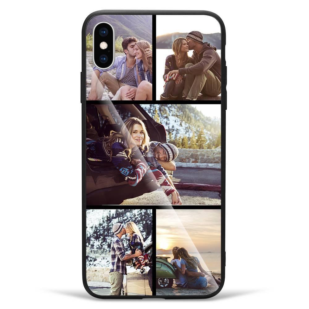 iPhone Xs Max Custom Photo Protective Phone Case - Glass Surface - 5 Pictures - soufeelus