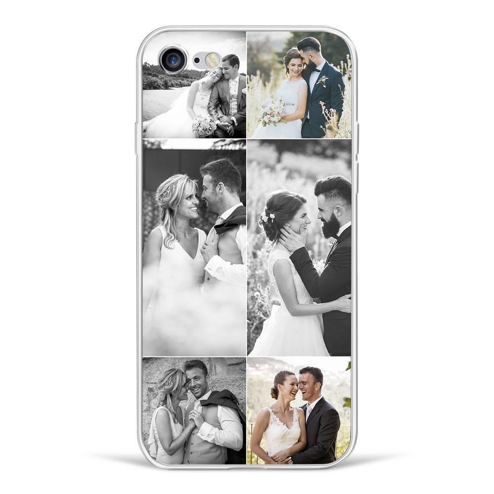 iPhone 6/6s Custom Photo Protective Phone Case - 6 Pictures Soft Shell Matte - soufeelus