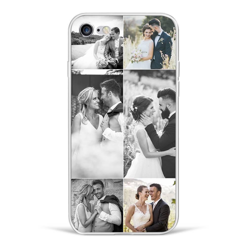 iPhone 7/8 Custom Photo Protective Phone Case - 6 Pictures Soft Shell Matte - soufeelus