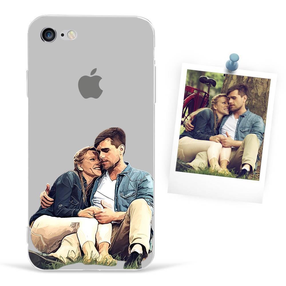 iPhone Xr Custom Photo Protective Anime Phone Case Soft Shell Matte - soufeelus