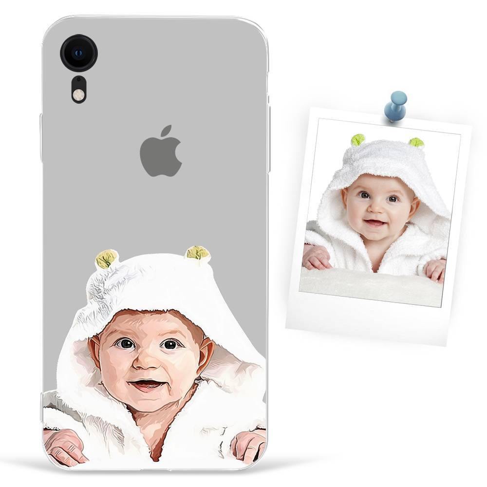 iPhone Xs Custom Photo Protective Anime Phone Case Soft Shell Matte - soufeelus