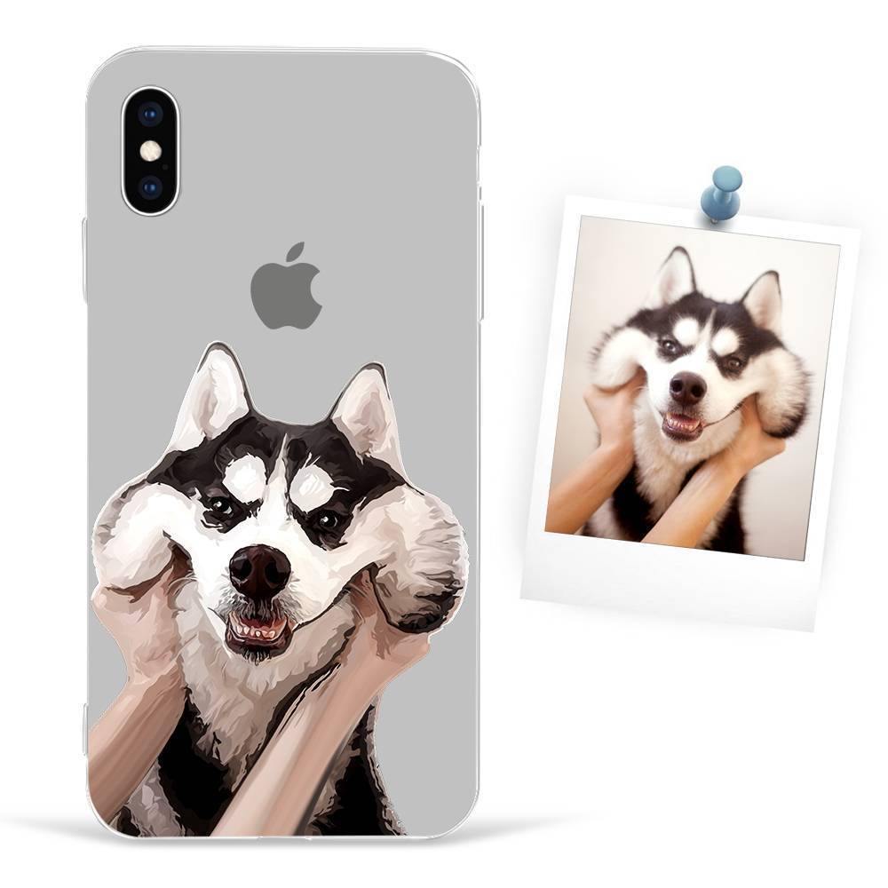 iPhone Xs Custom Photo Protective Anime Phone Case Soft Shell Matte - soufeelus