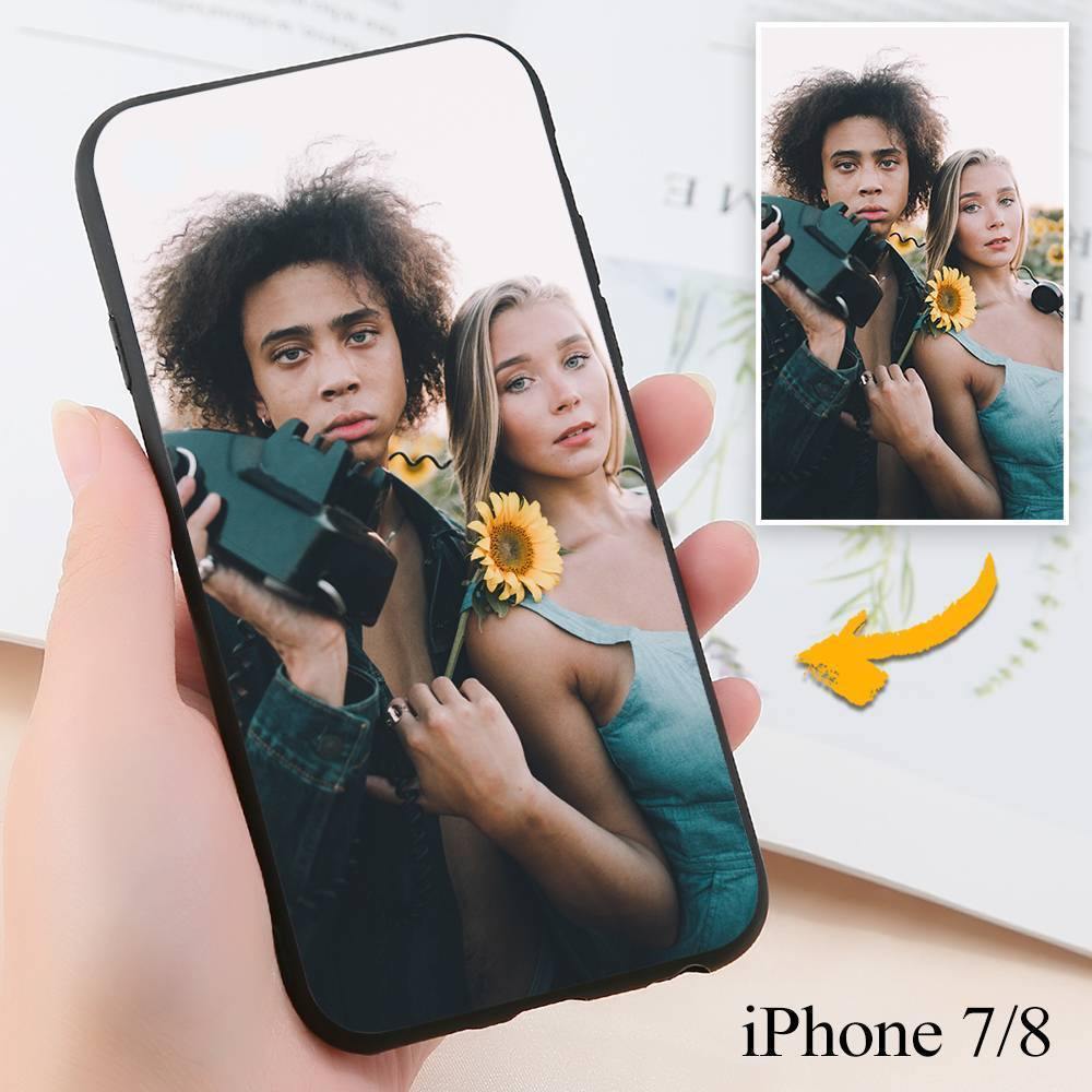 iPhone 7/8 Custom Photo Protective Phone Case Soft Shell Matte - soufeelus