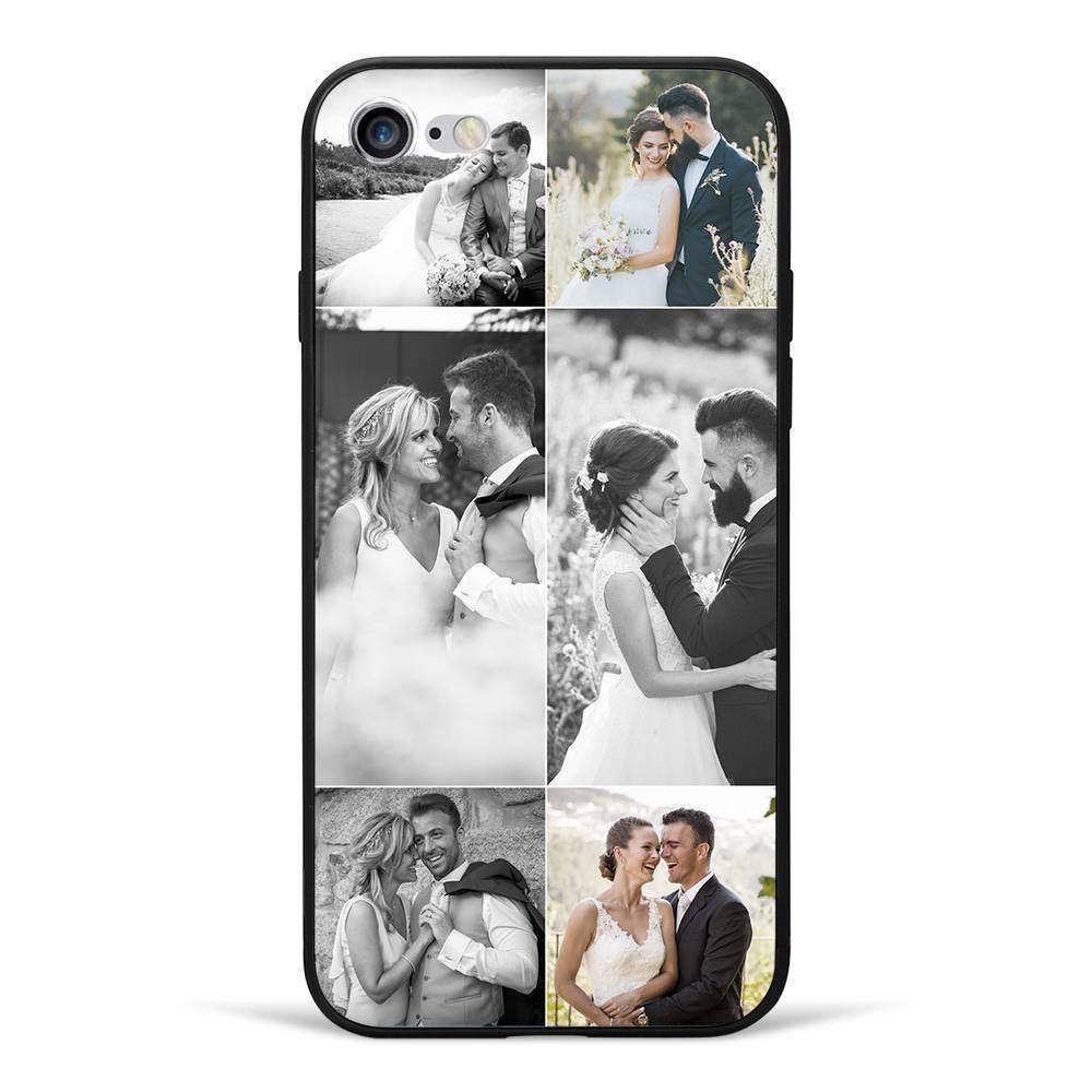 iPhone 7/8 Custom Photo Protective Phone Case - Glass Surface - 6 Pictures - soufeelus