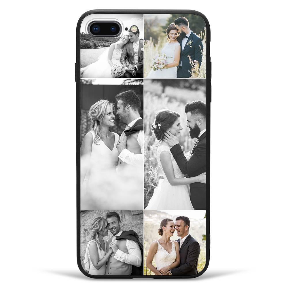 iPhone 7/8 Custom Photo Protective Phone Case - Glass Surface - 6 Pictures - soufeelus