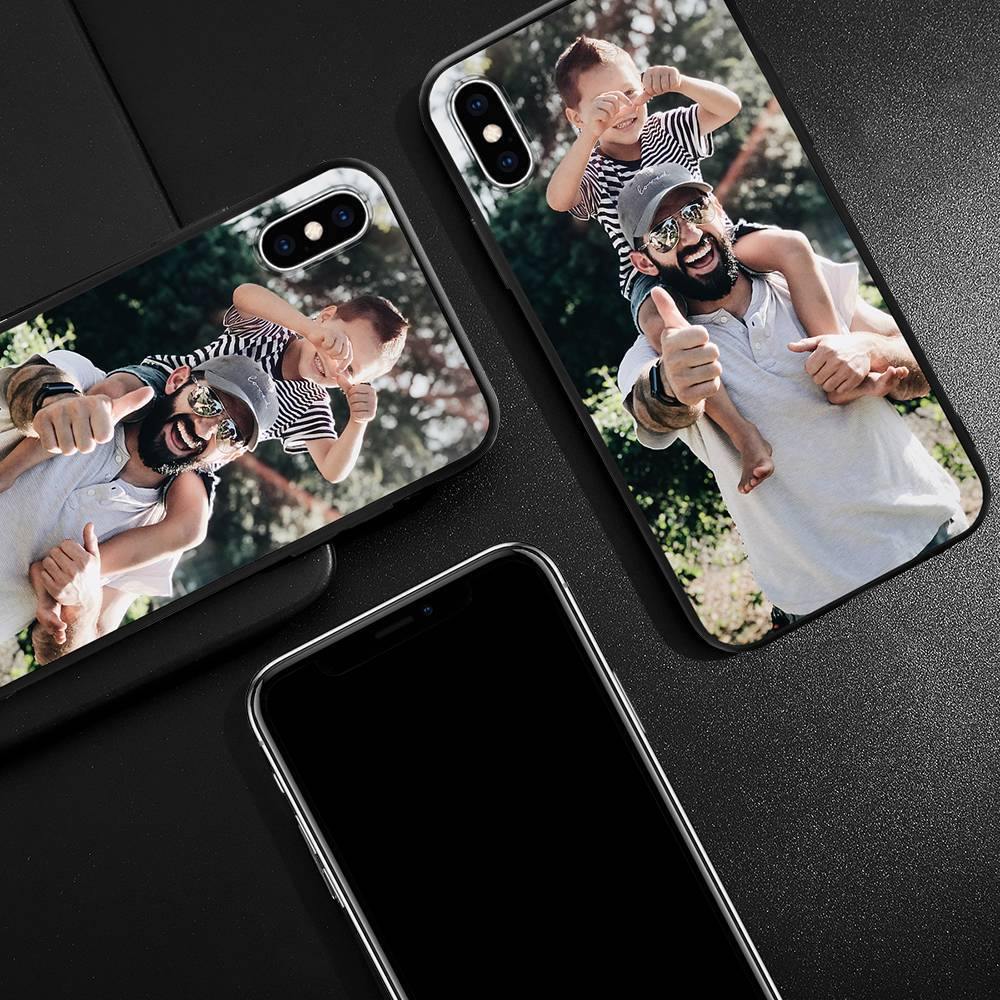 iPhoneX Custom Photo Protective Phone Case Soft Shell Matte - soufeelus