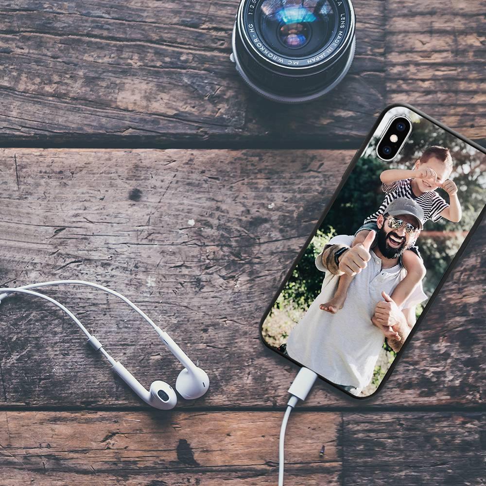 iPhoneX Custom Photo Protective Phone Case Soft Shell Matte - soufeelus