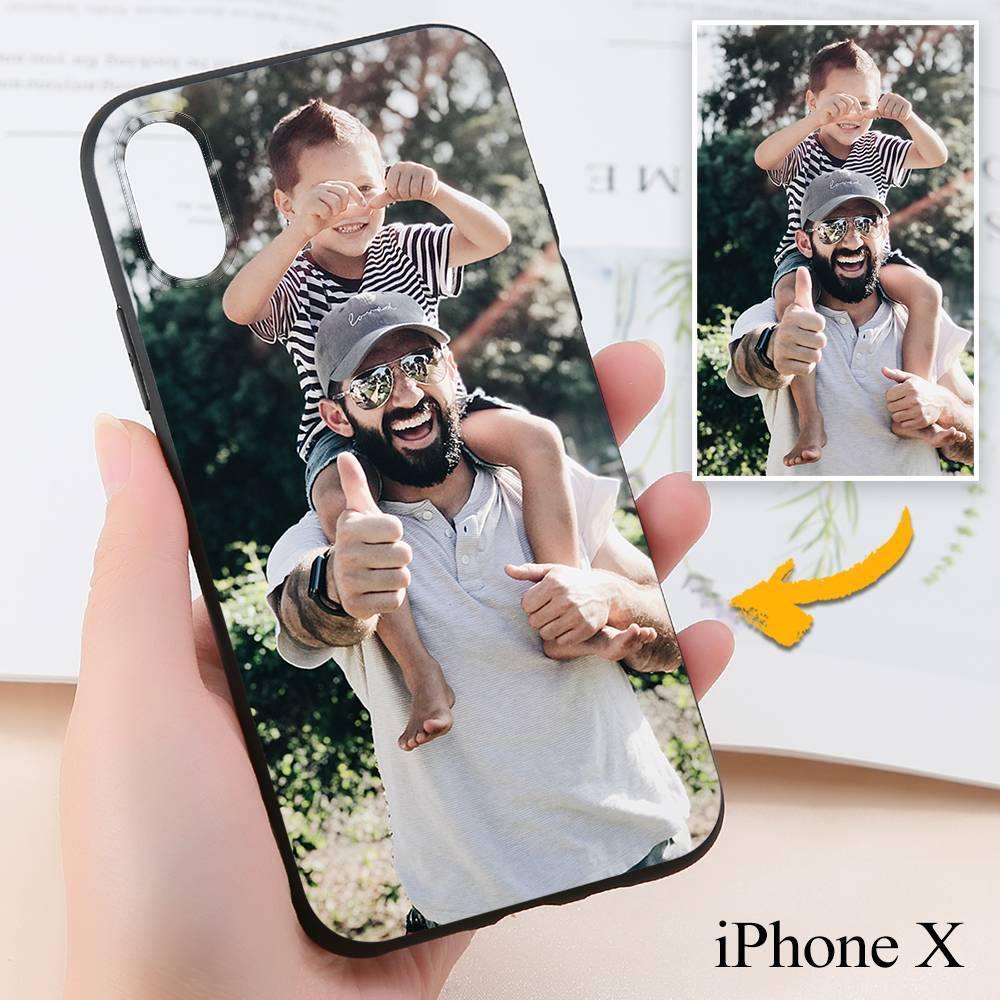 iPhoneX Custom Photo Protective Phone Case Soft Shell Matte - soufeelus