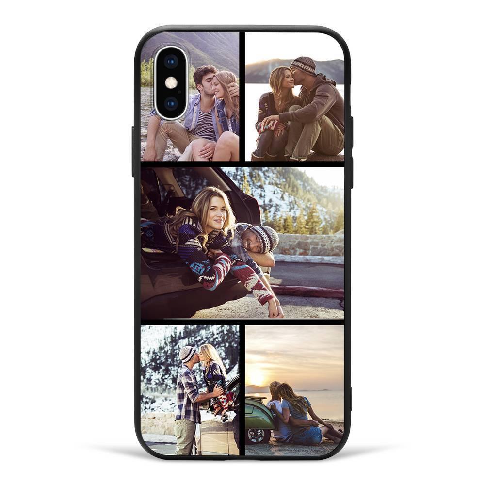 iPhoneX Custom Photo Protective Phone Case - Glass Surface - 5 Pictures - soufeelus