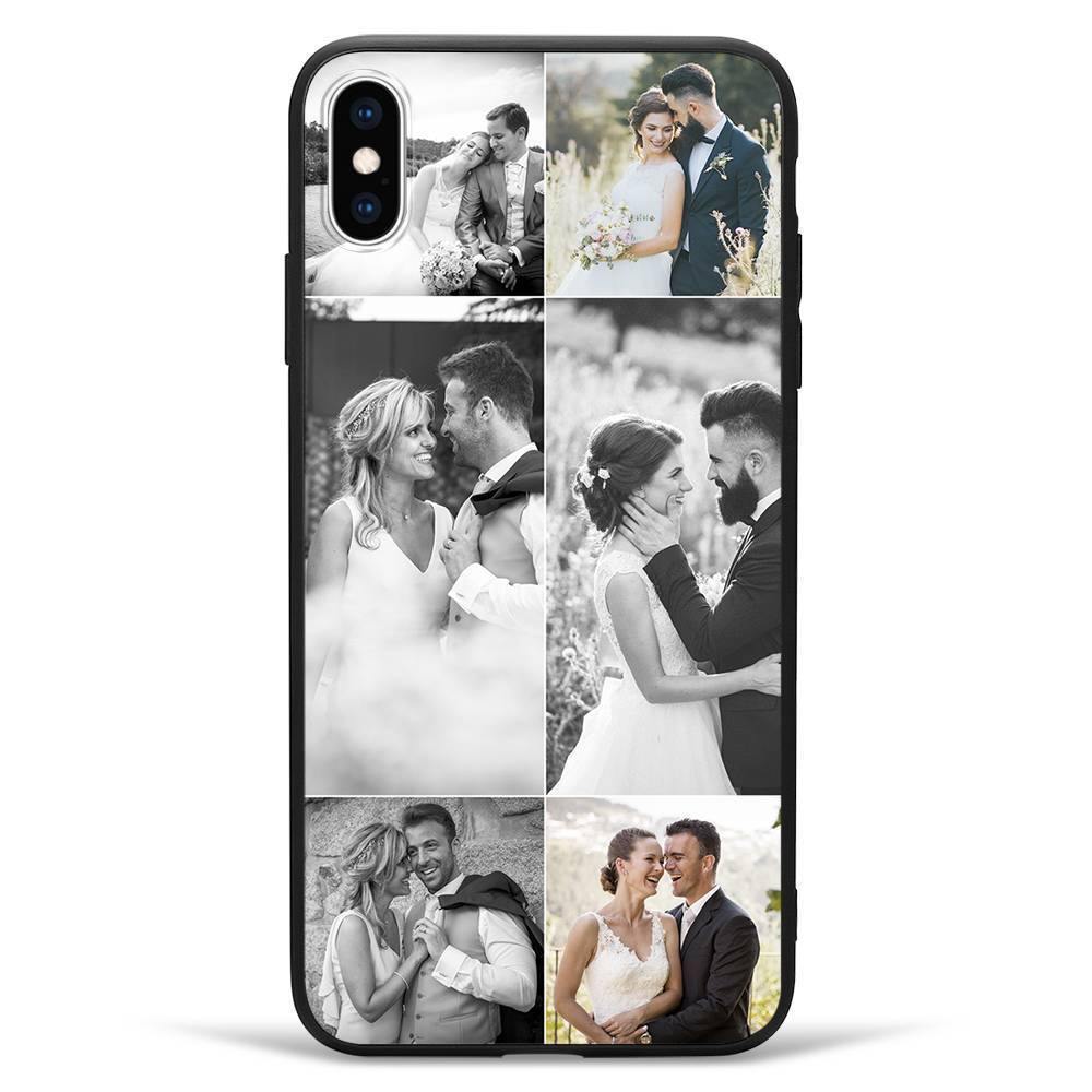 iPhone Xs Max Custom Photo Protective Phone Case - Glass Surface - 6 Pictures - soufeelus