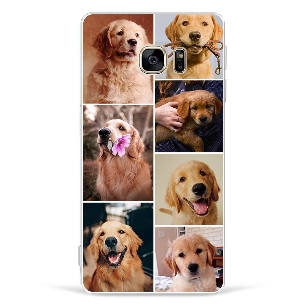 Custom Photo Collage Protective Phone Case 7 Pictures Soft Shell Matte - Samsung S9 - soufeelus