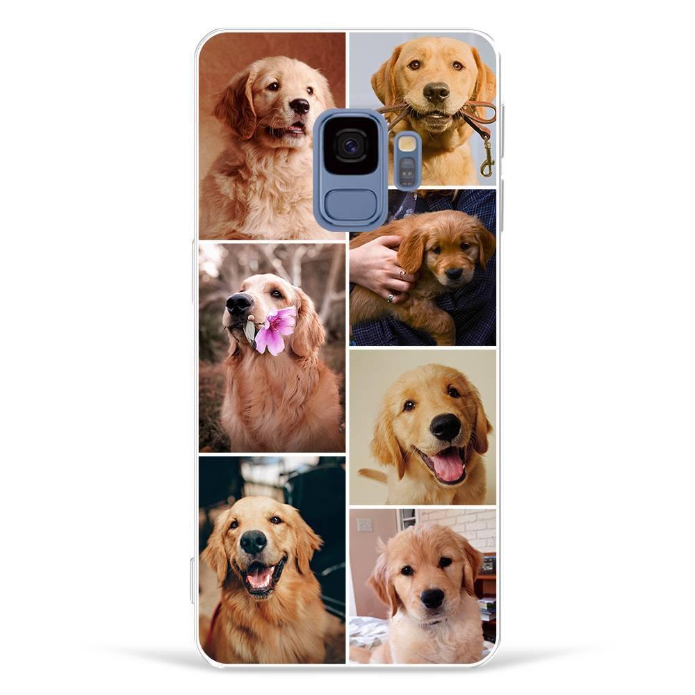 Custom Photo Collage Protective Phone Case 7 Pictures Soft Shell Matte - Samsung S9 - soufeelus