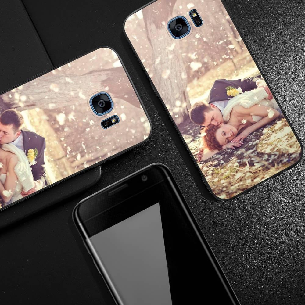 Samsung Galaxy S7 Edge Custom Photo Protective Phone Case Soft Shell Matte - soufeelus