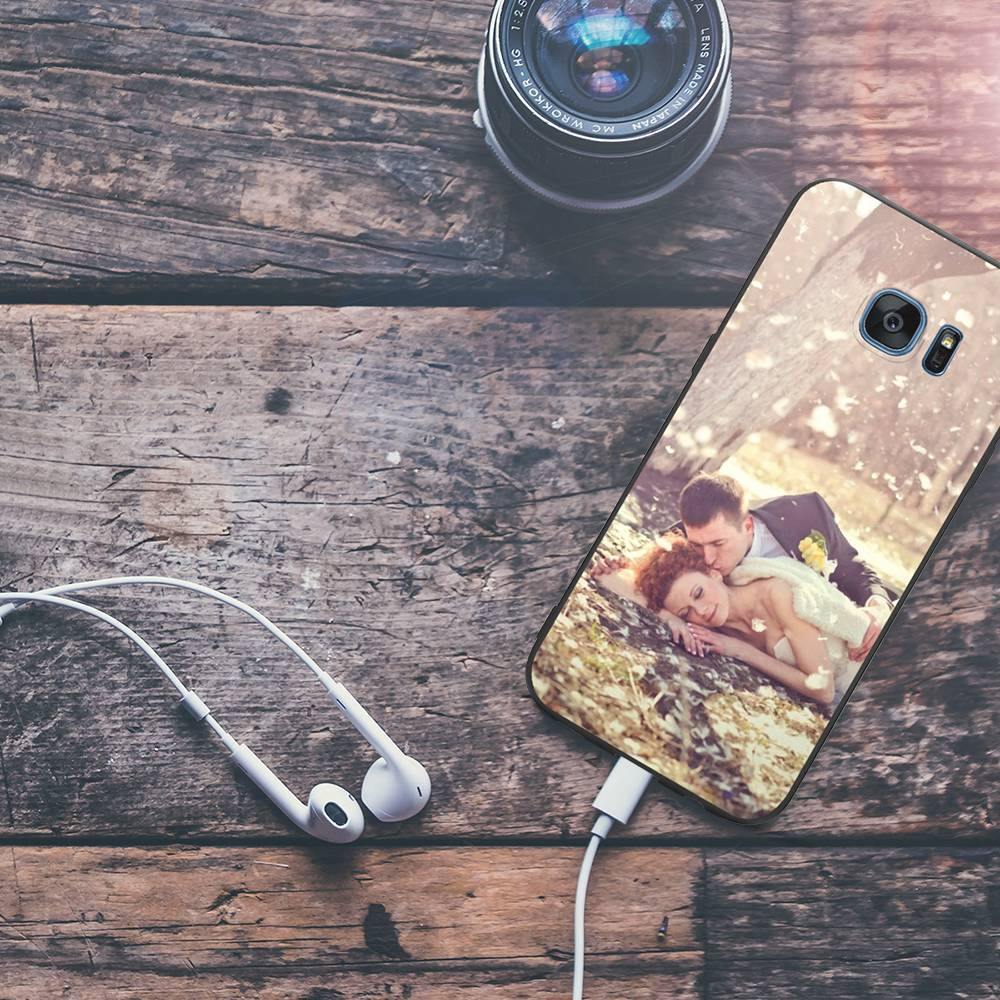 Samsung Galaxy S7 Edge Custom Photo Protective Phone Case Soft Shell Matte - soufeelus