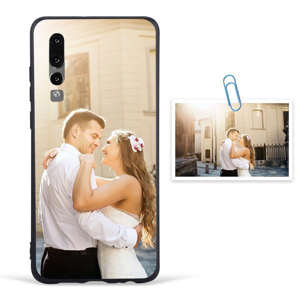 Custom Photo Protective Phone Case Black Soft Shell Matte - Huawei P20 Lite/Nova3e - soufeelus
