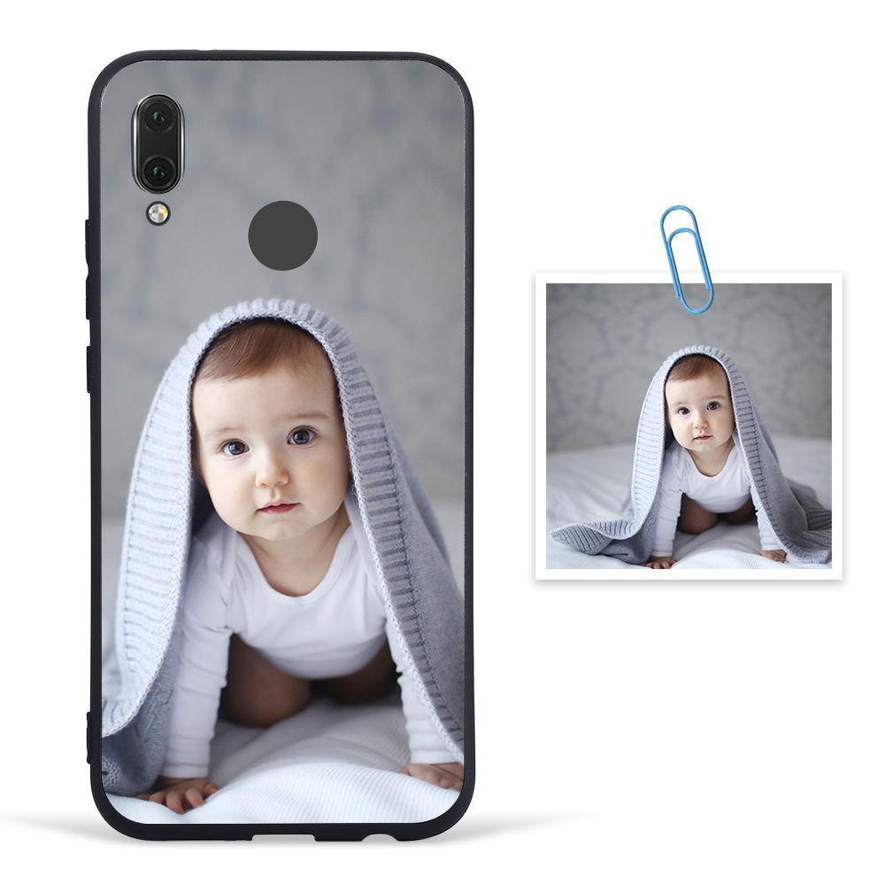 Custom Photo Protective Phone Case Black Soft Shell Matte - Huawei P20 Lite/Nova3e - soufeelus