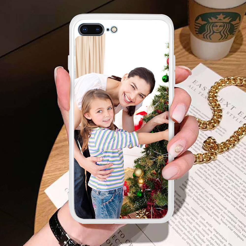 Custom Photo Protective Phone Case Acrylic White - iPhone 7p/8p - soufeelus