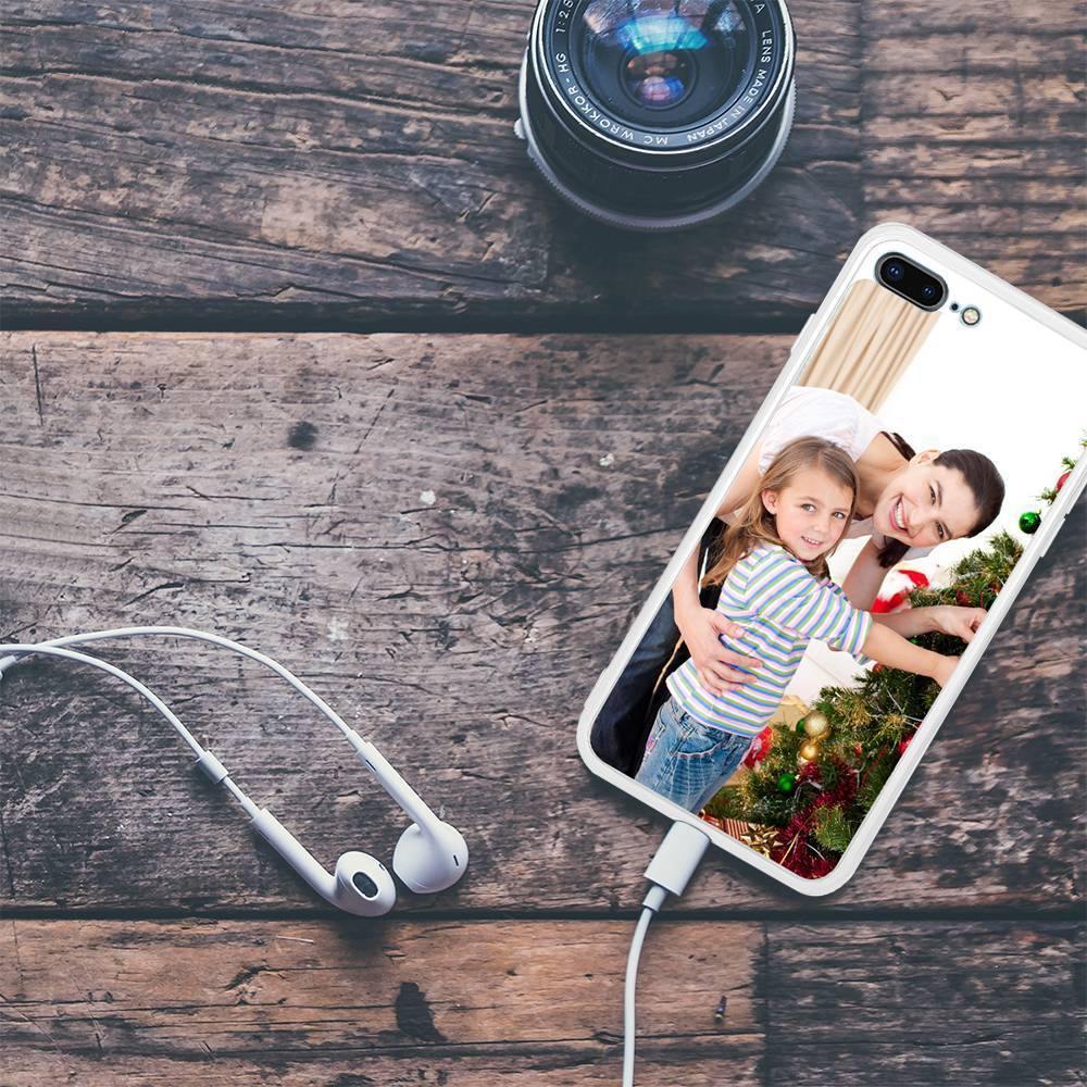 Custom Photo Protective Phone Case Acrylic White - iPhone 7p/8p - soufeelus