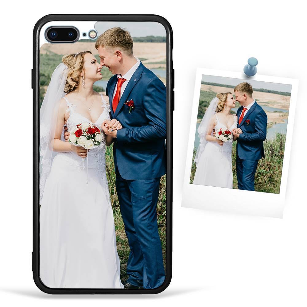 Custom Photo Protective Phone Case Acrylic Black - iPhone Case - soufeelus