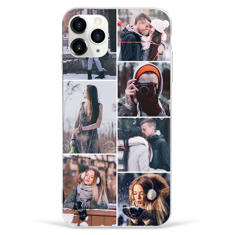 Custom Photo Collage Protective Phone Case 7 Pictures Soft Shell Matte - Samsung S9 - soufeelus