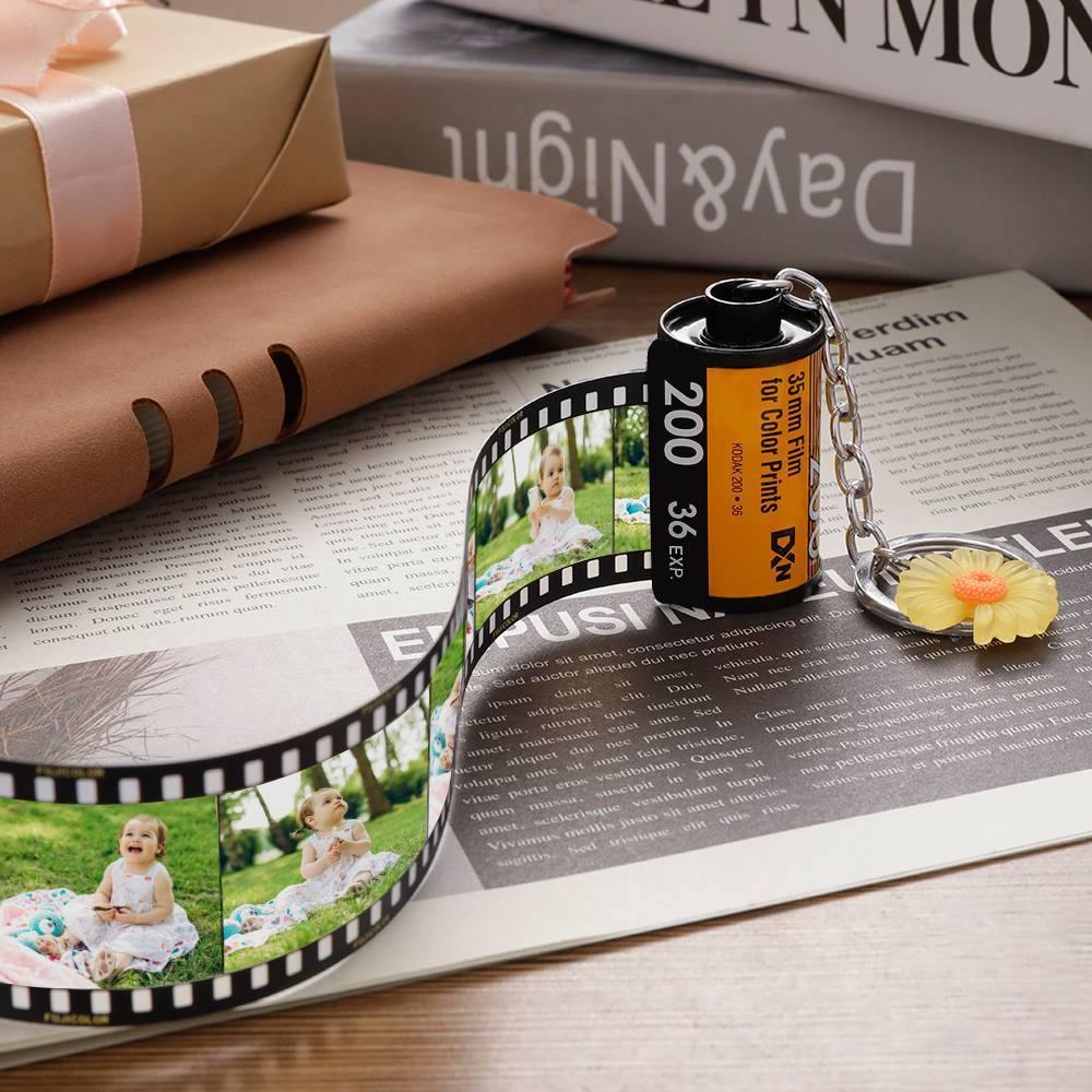 Custom Keychain Film Camera Roll Multiphoto Colorful  Creative Gifts - soufeelus