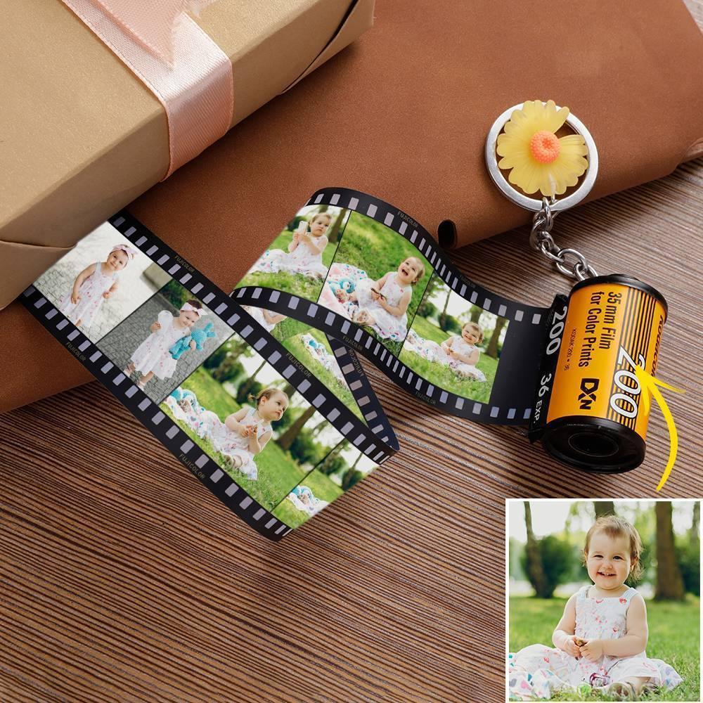 Custom Keychain Film Camera Roll Multiphoto Colorful  Creative Gifts - soufeelus