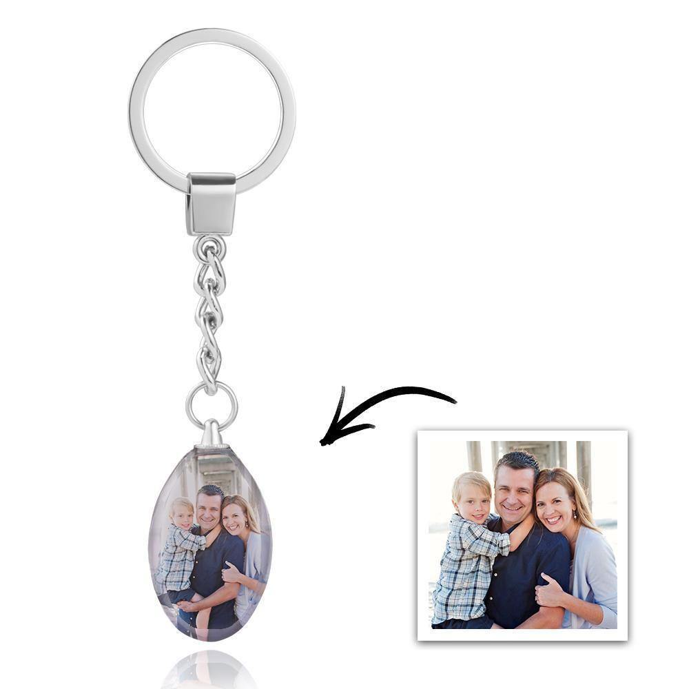 Photo Keychain Crystal Keychain Family Gifts - soufeelus