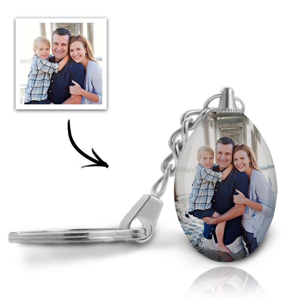 Photo Keychain Crystal Keychain Family Gifts - soufeelus