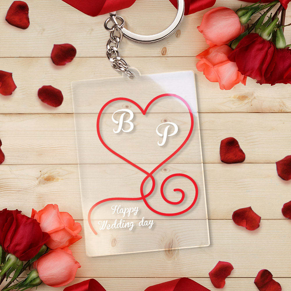Custom Acrylic Plaque Led Lights Wedding Day Gift for Her Personalized Led Lamp Custom Night Light Gift for Him -