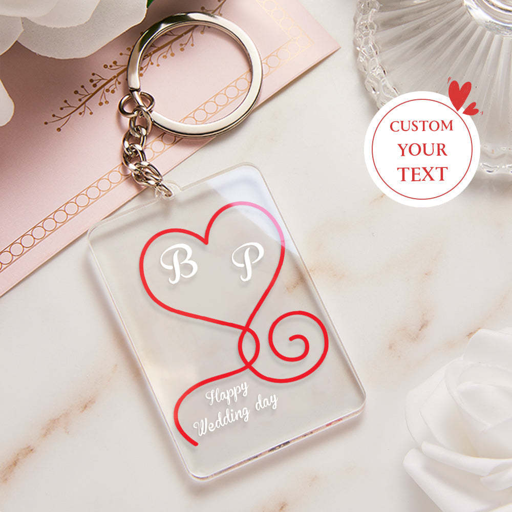 Custom Acrylic Plaque Led Lights Wedding Day Gift for Her Personalized Led Lamp Custom Night Light Gift for Him -