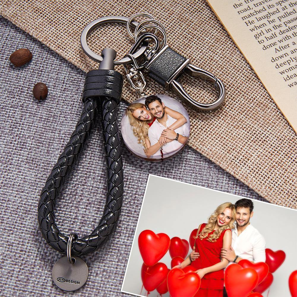 Custom Photo and Engraving Keychains for Wedding Gifts - soufeelus