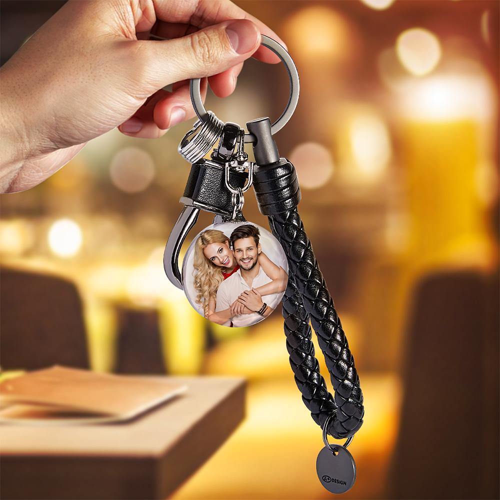 Custom Photo and Engraving Keychains for Wedding Gifts - soufeelus