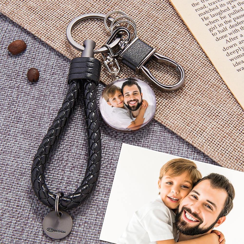 Custom Photo Keychain Crystal Keychain for Child - soufeelus