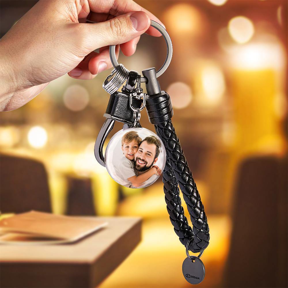 Custom Photo Keychain Crystal Keychain for Child - soufeelus