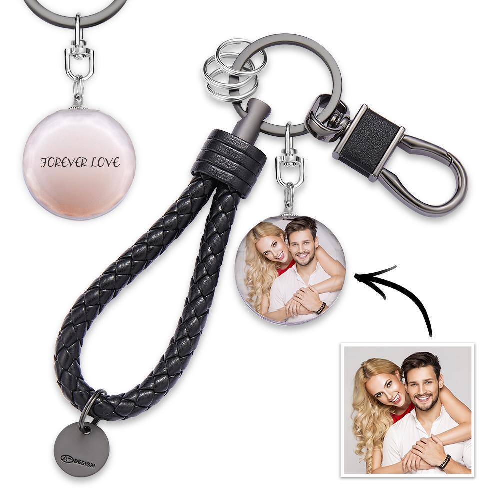 Custom Photo and Engraving Keychains for Wedding Gifts - soufeelus