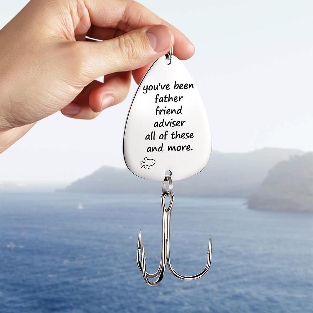Engraved keychains Fish Hook Shape for Couples - soufeelus