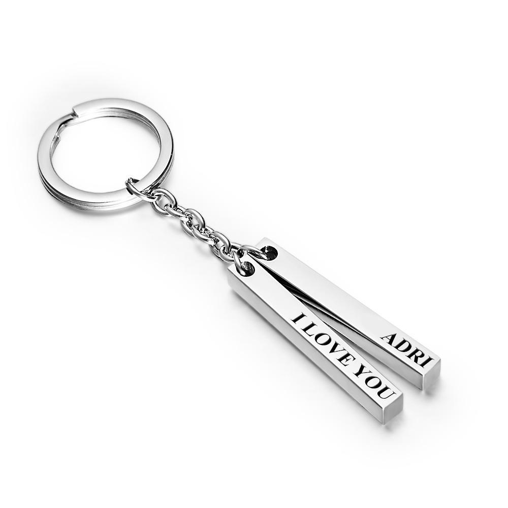 Custom Engraved Keychain Exclusive Gift for Your Loved Ones - soufeelus
