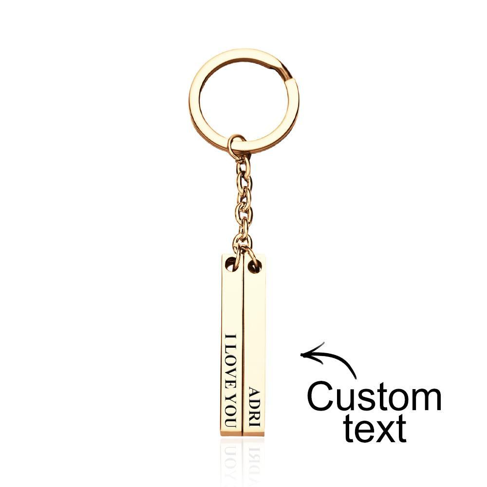 Custom Engraved Keychain Exclusive Gift for Your Loved Ones - soufeelus