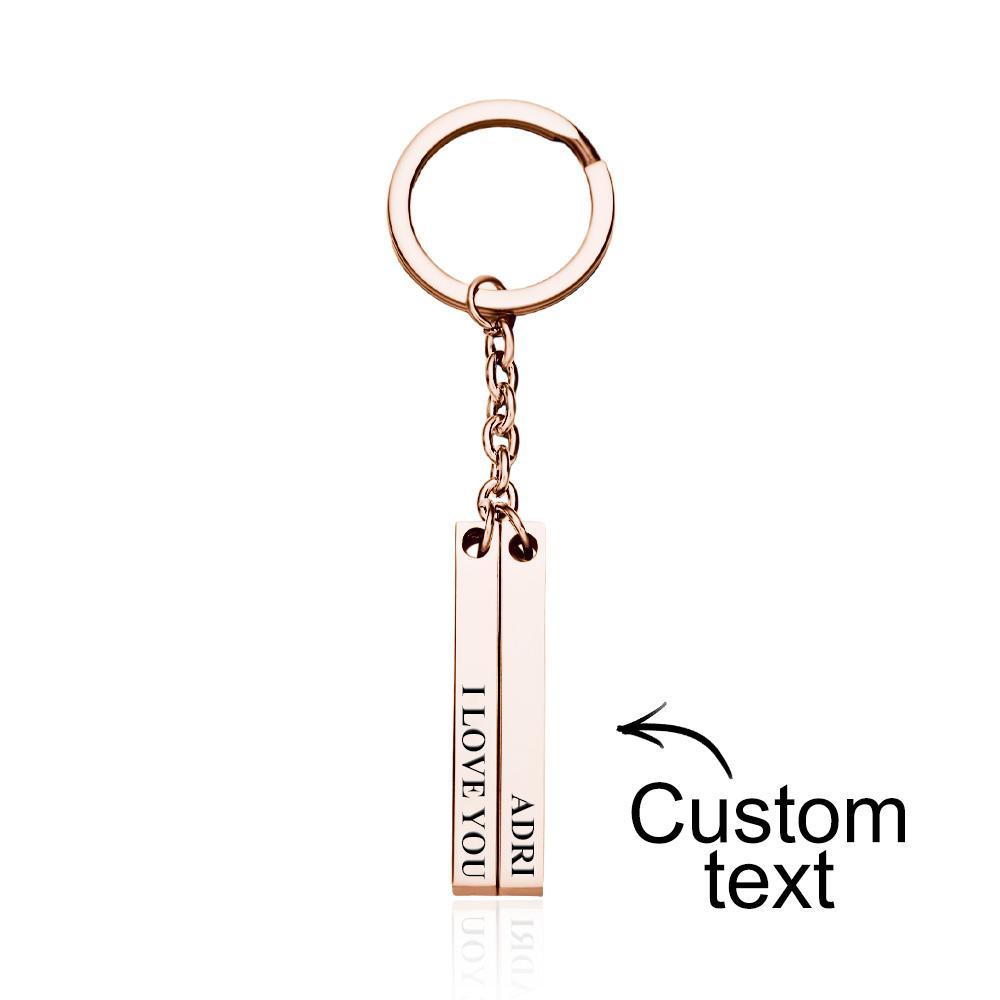 Custom Engraved Keychain Exclusive Gift for Your Loved Ones - soufeelus