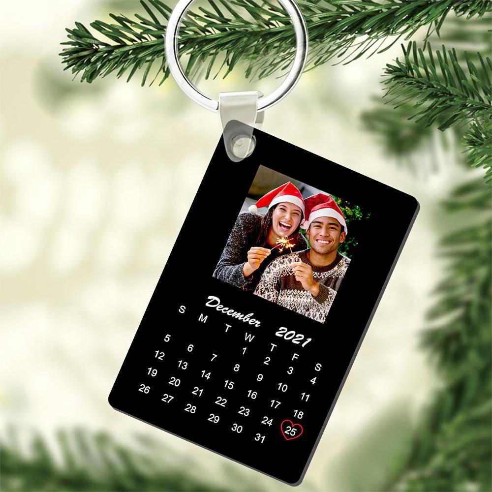 Winter Gifts Custom Christmas Keychain Calendar Keychain Best Gifts For Love